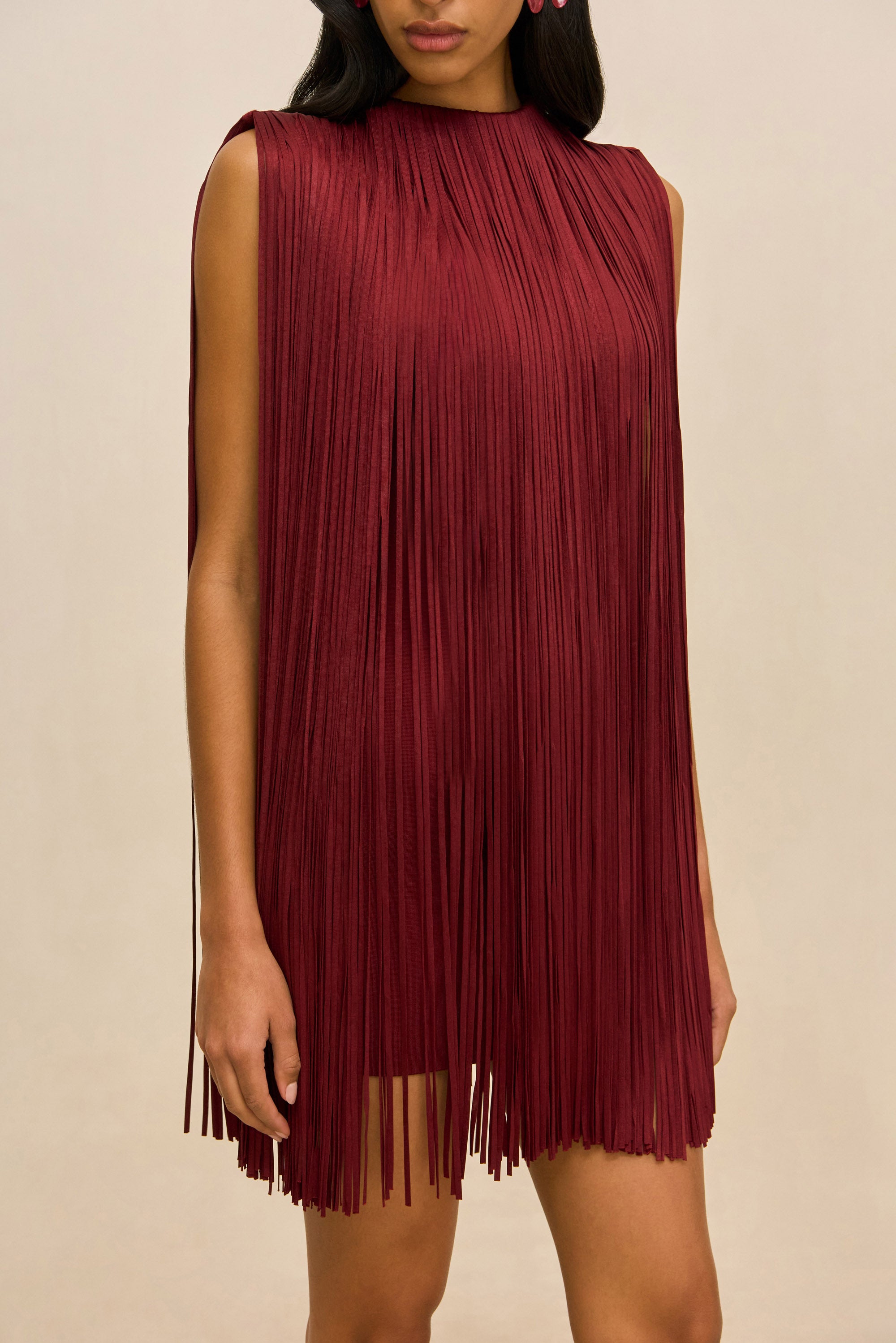 MONICA DRESS - WINTER PLUM