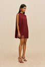 MONICA DRESS - WINTER PLUM