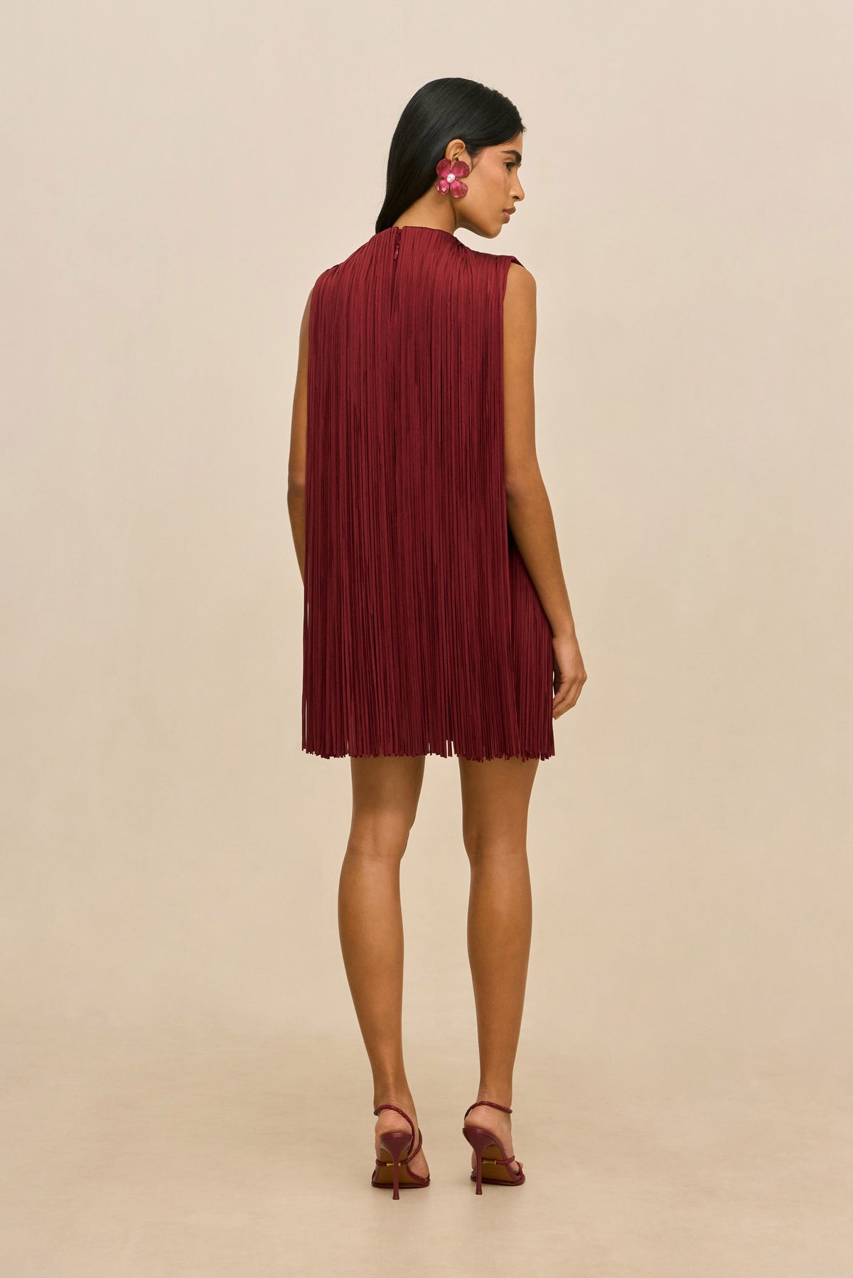MONICA DRESS - WINTER PLUM