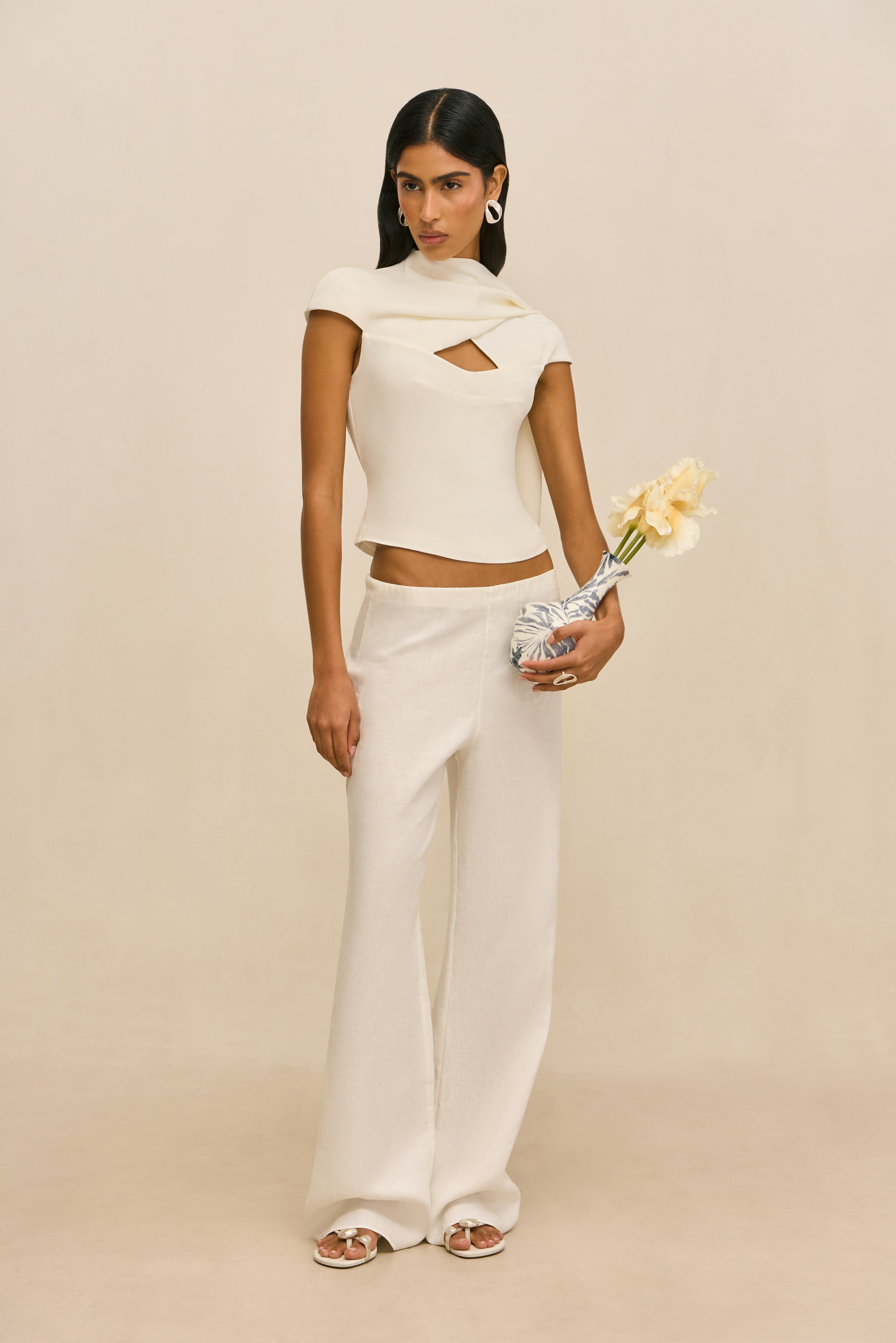 CECILY TOP - OFF WHITE