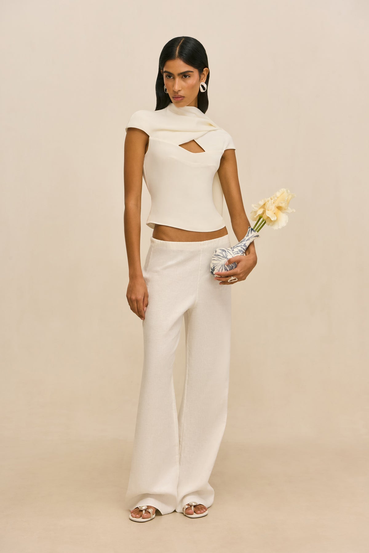 CECILY TOP - OFF WHITE
