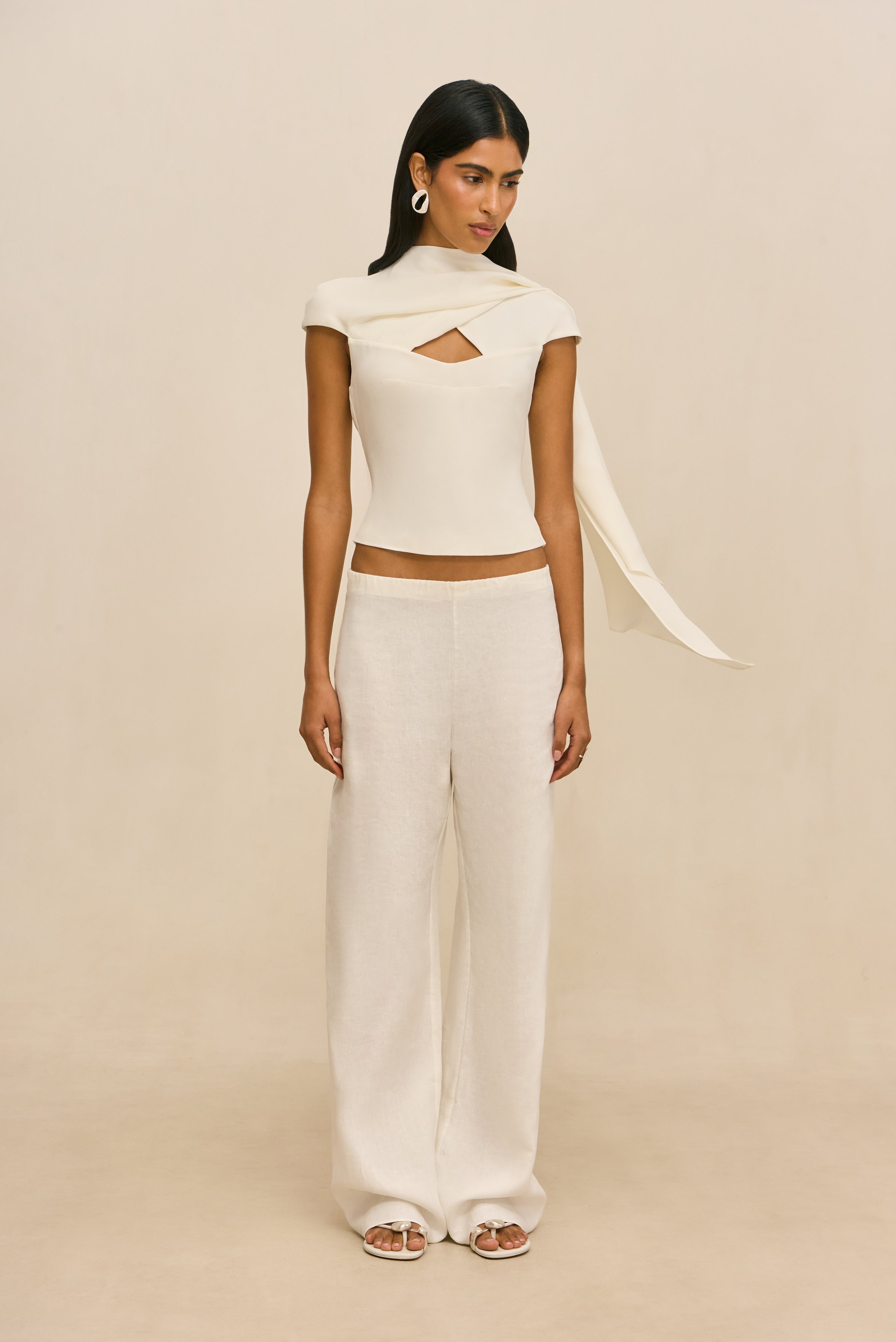 CECILY TOP - OFF WHITE