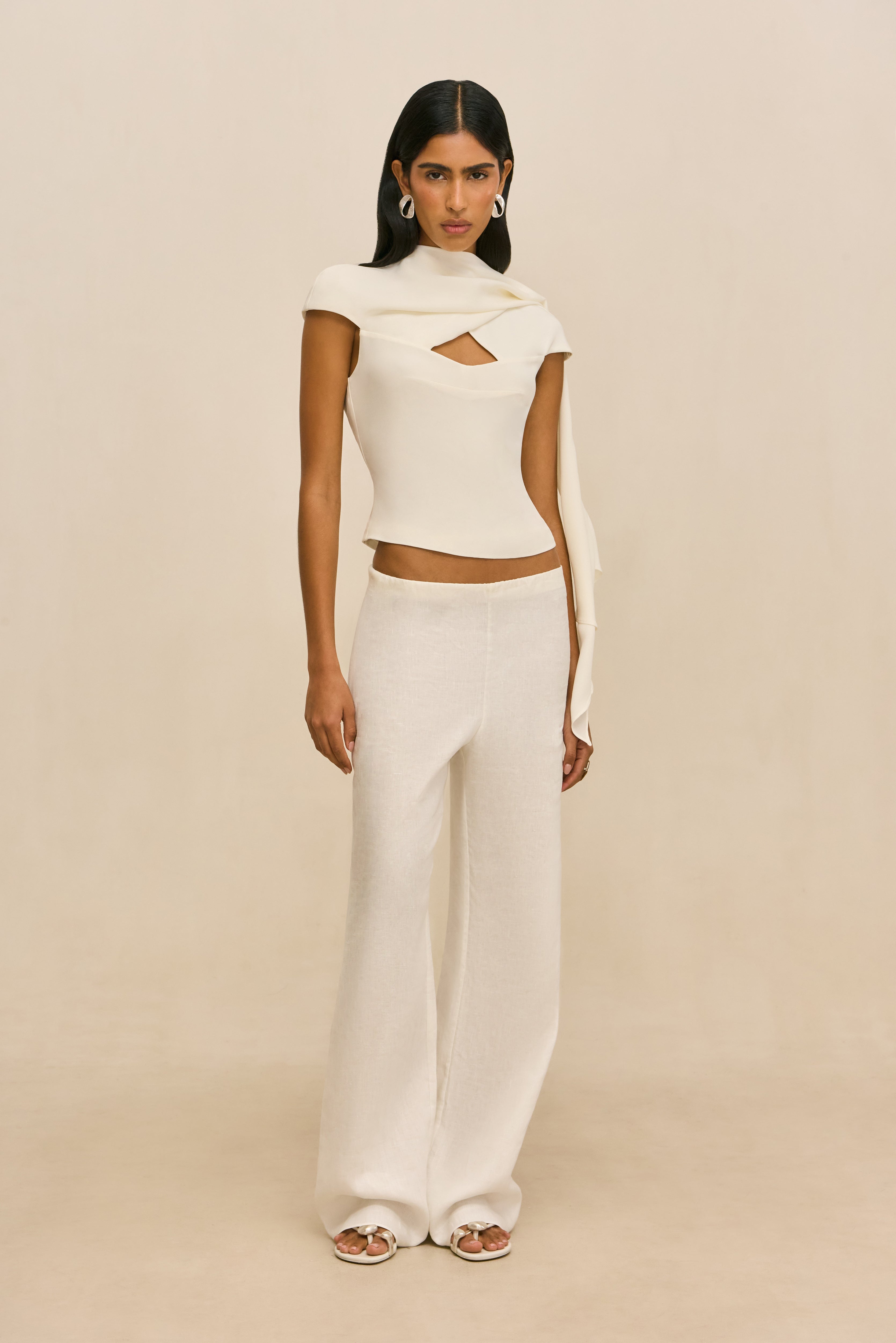 CECILY TOP - OFF WHITE