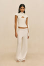 CECILY TOP - OFF WHITE
