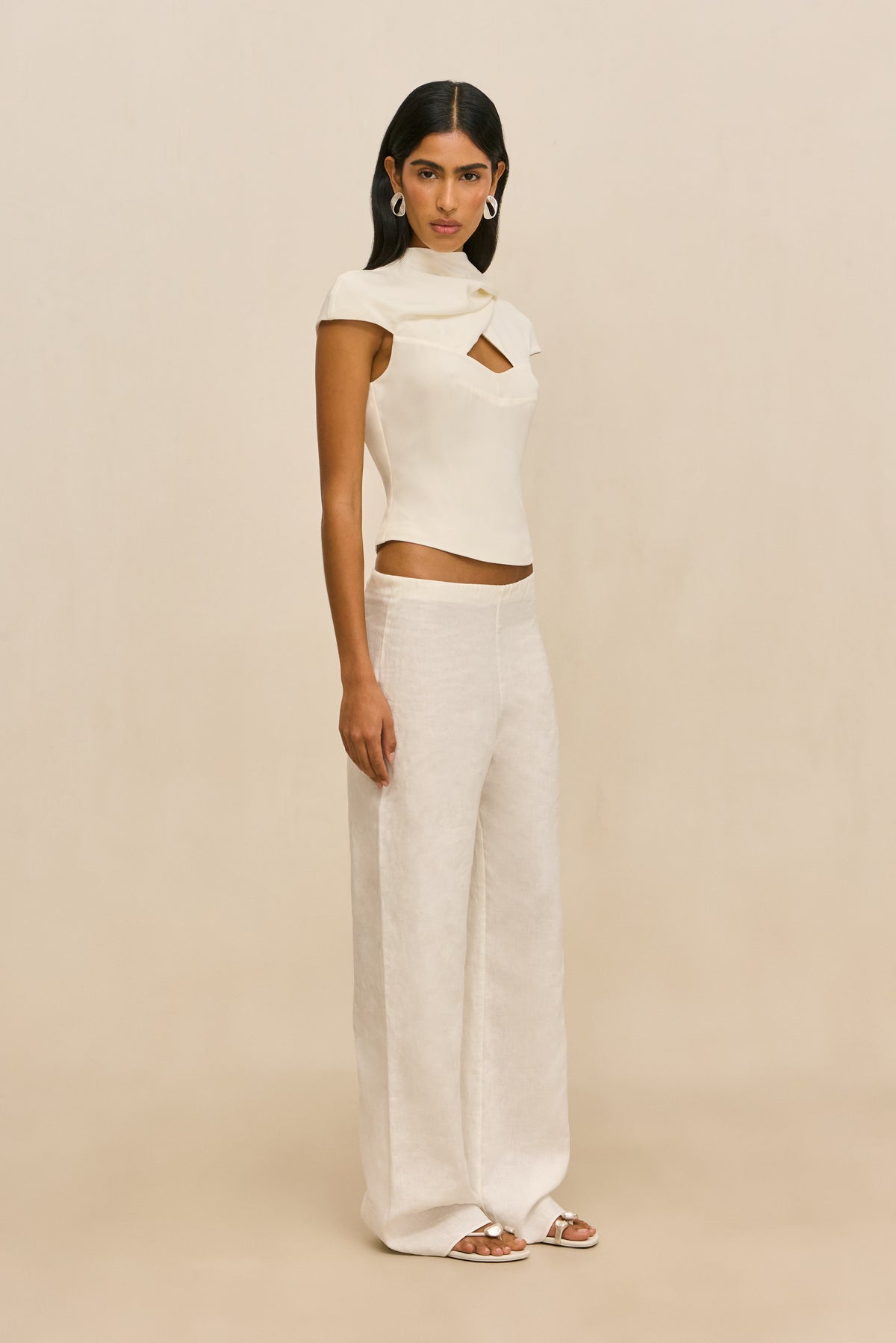 CECILY TOP - OFF WHITE