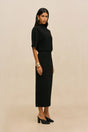 KEONI KNIT DRESS - BLACK