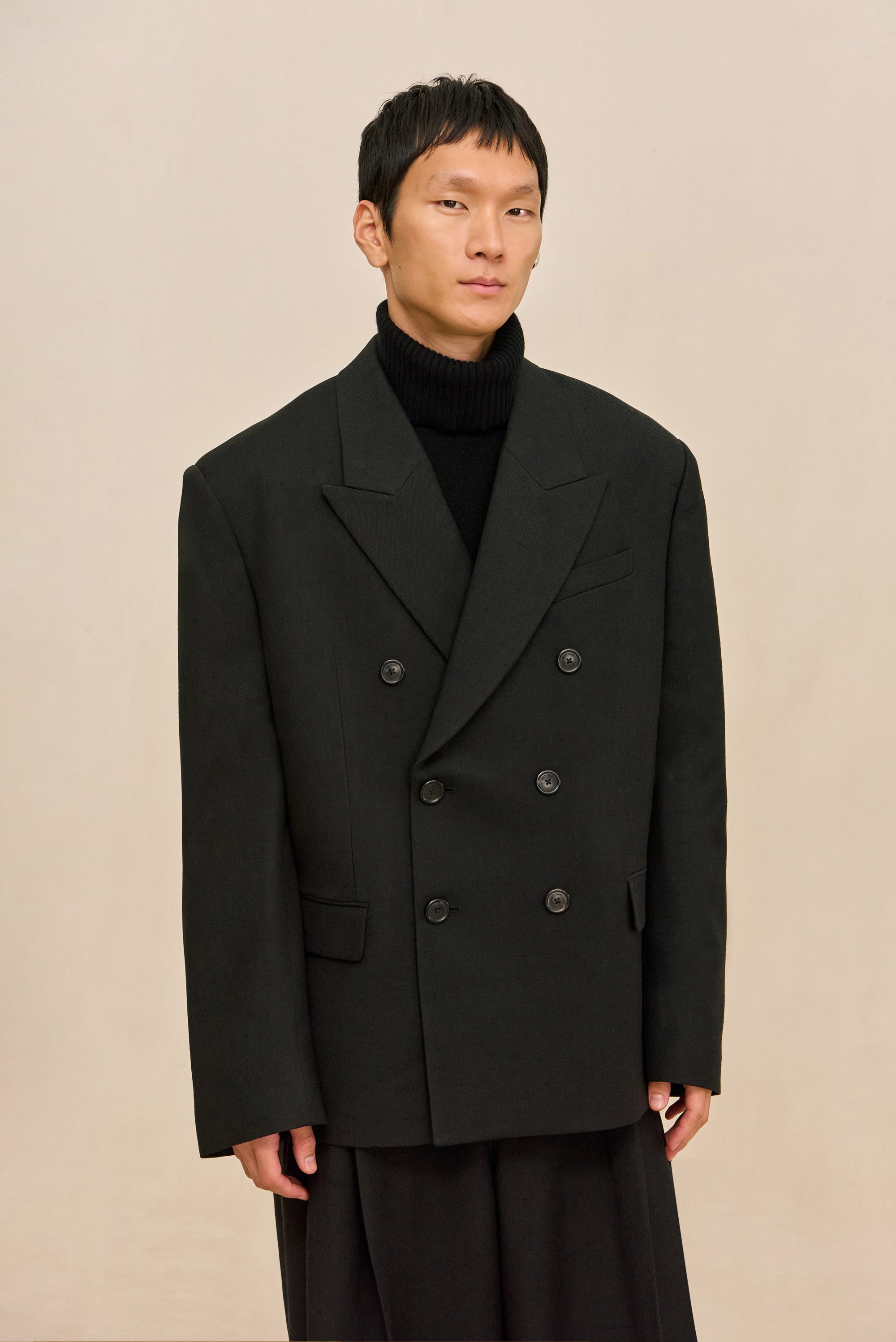 DELONTE JACKET - BLACK