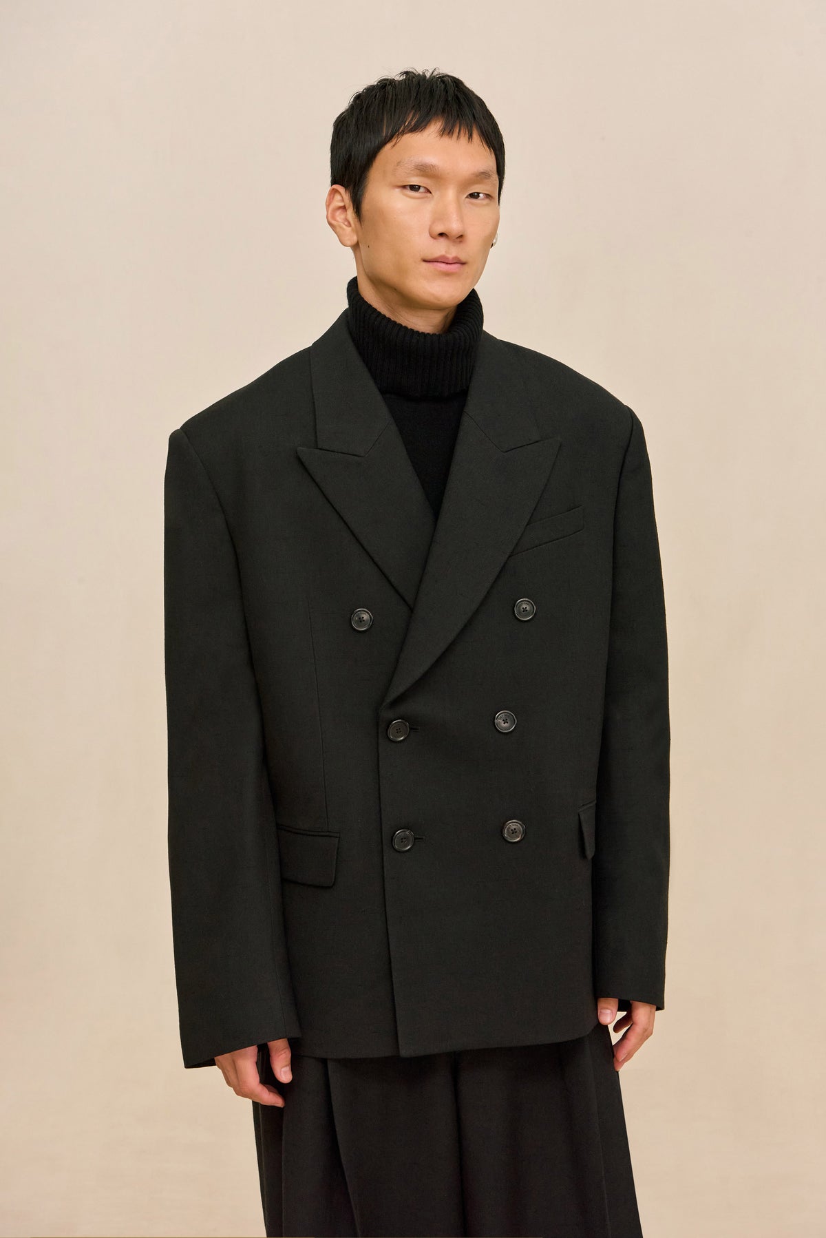 DELONTE JACKET - BLACK