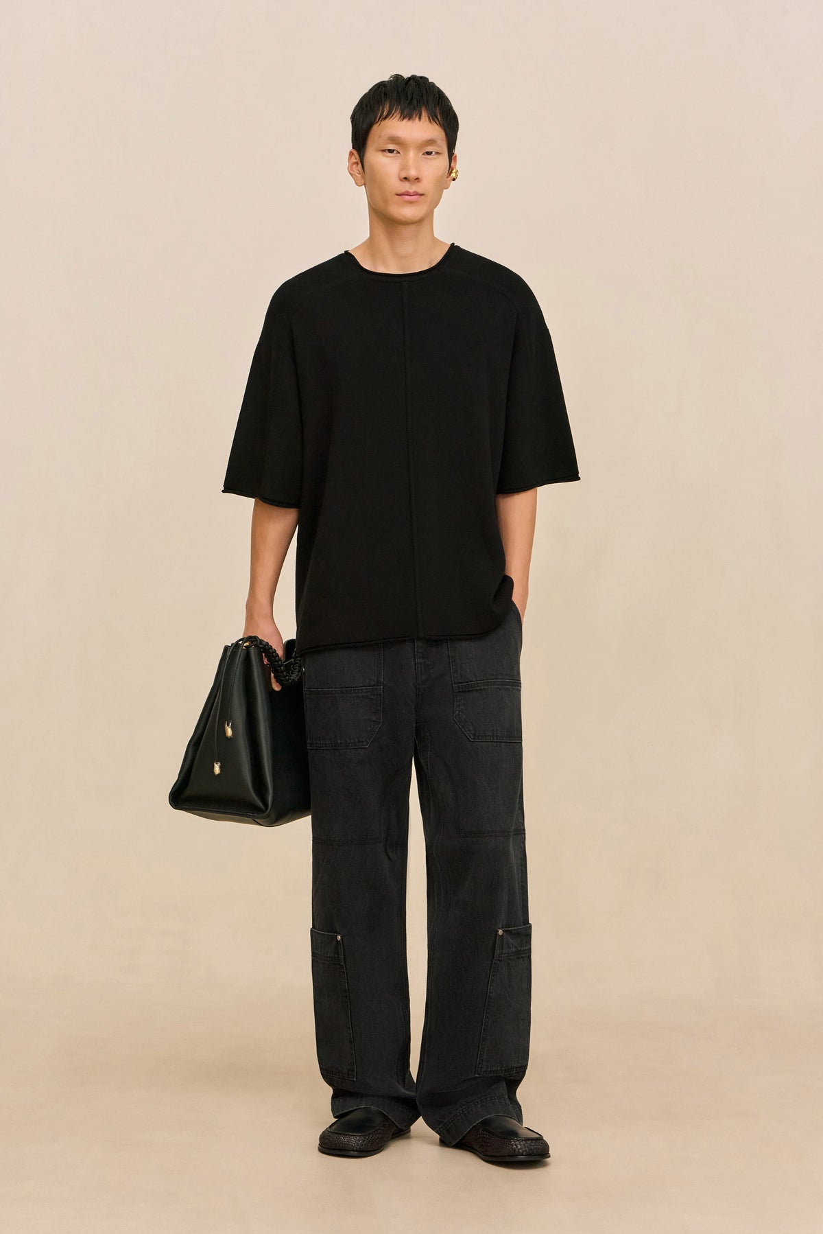 GORDON TOP - BLACK