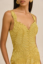 ANETTA GOWN - HONEY GOLD