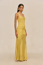 ANETTA GOWN - HONEY GOLD