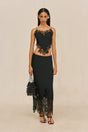 SERAPHIS SKIRT - BLACK