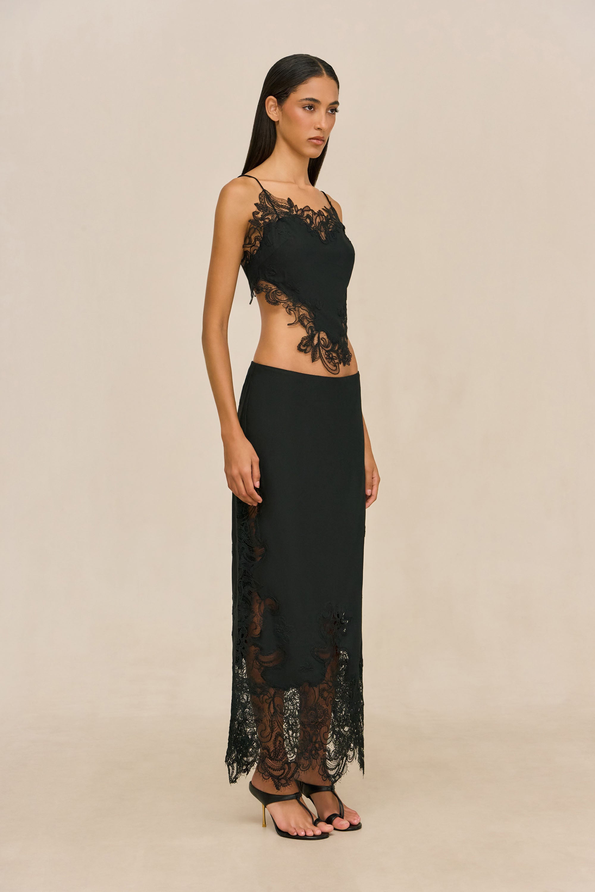 SERAPHIS SKIRT - BLACK