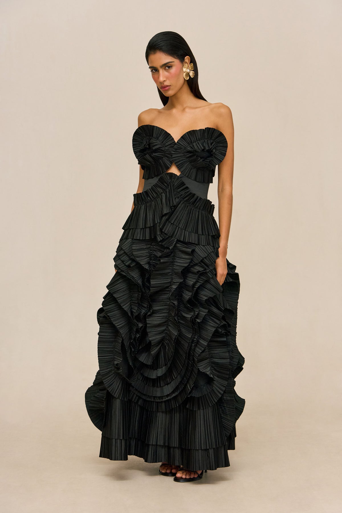 HIVER GOWN - BLACK