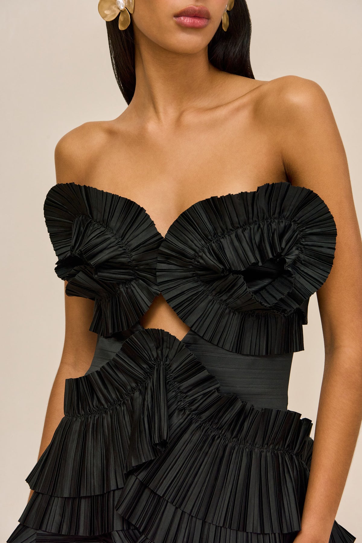 HIVER GOWN - BLACK