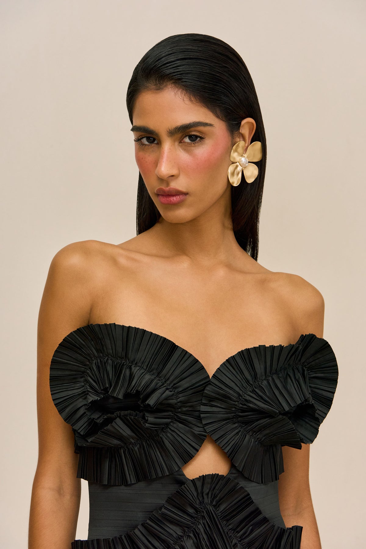 HIVER GOWN - BLACK
