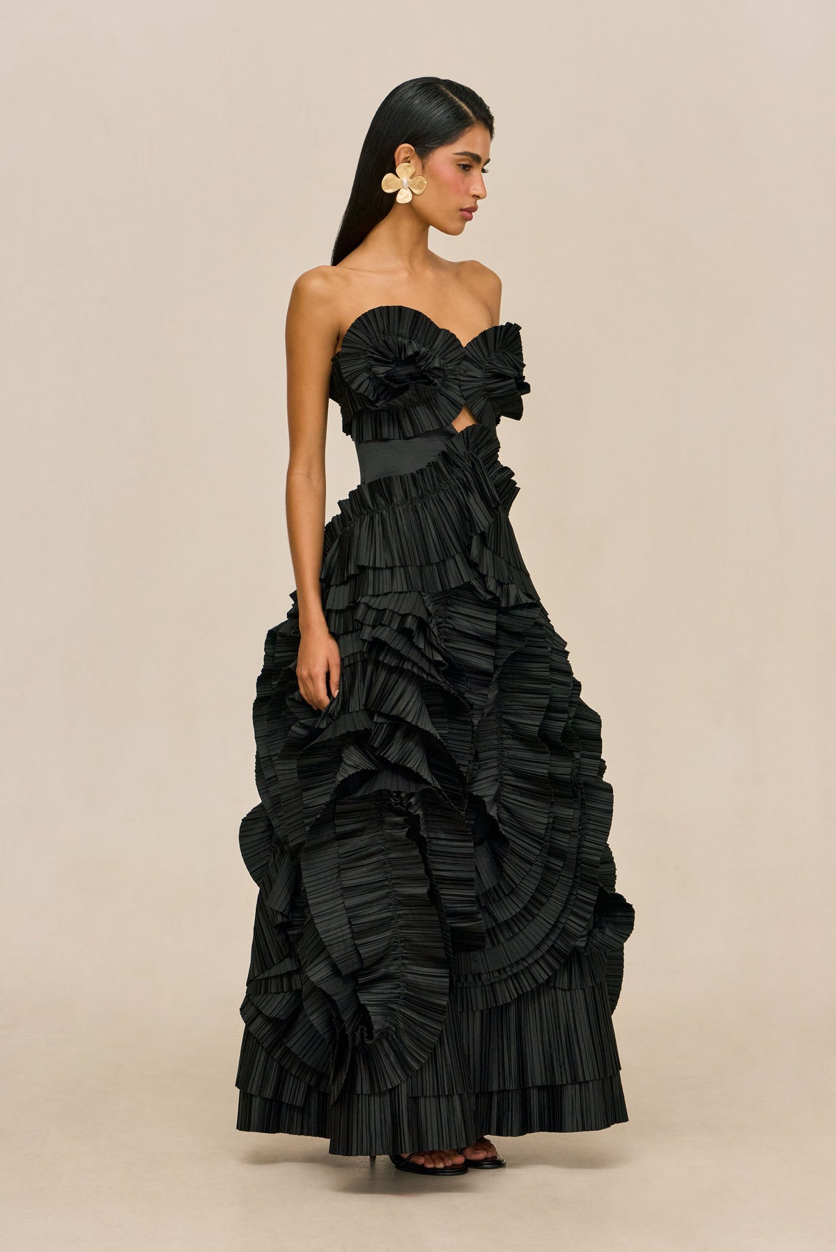 HIVER GOWN - BLACK