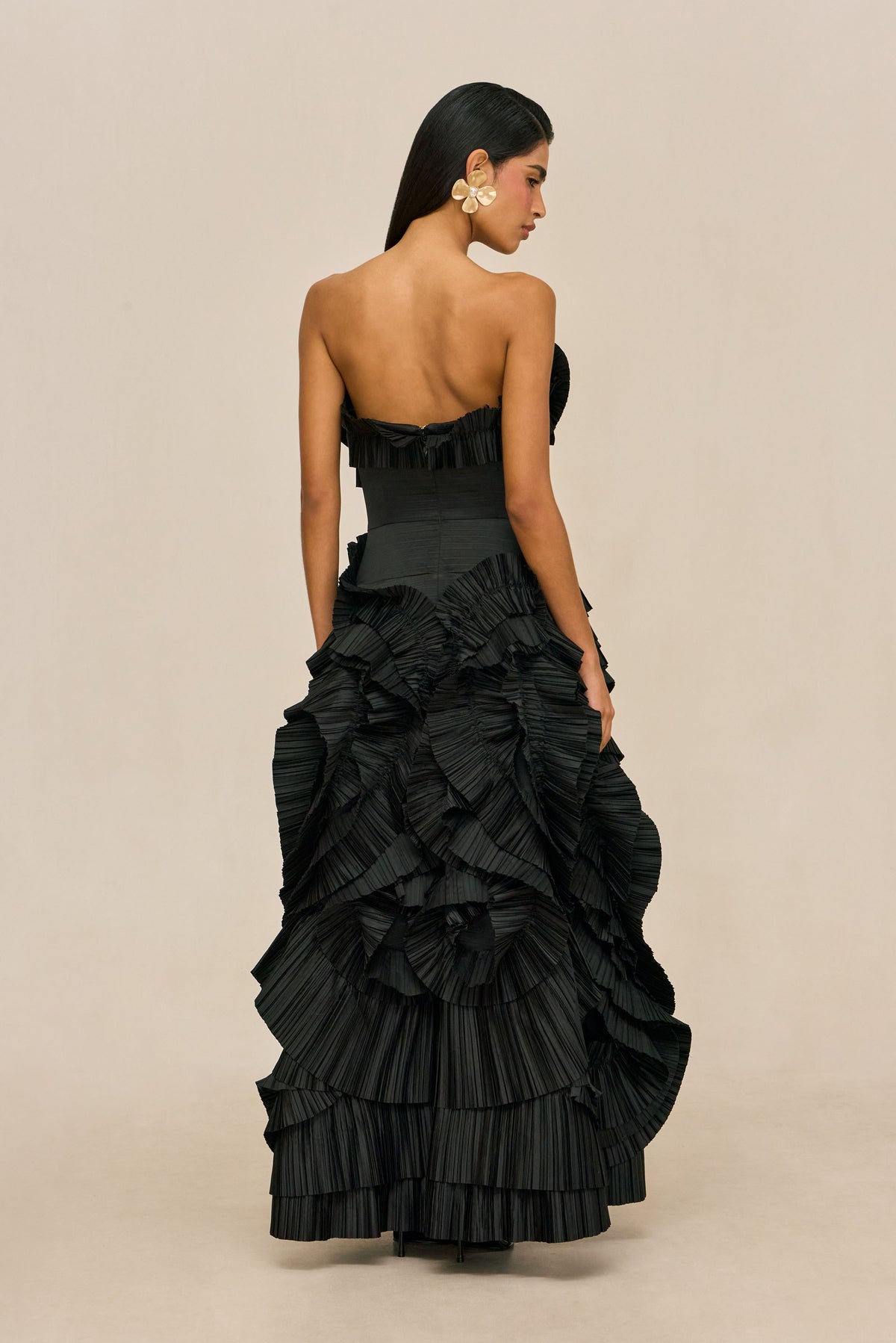 HIVER GOWN - BLACK