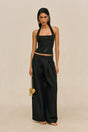 ELIO KNIT TOP - BLACK