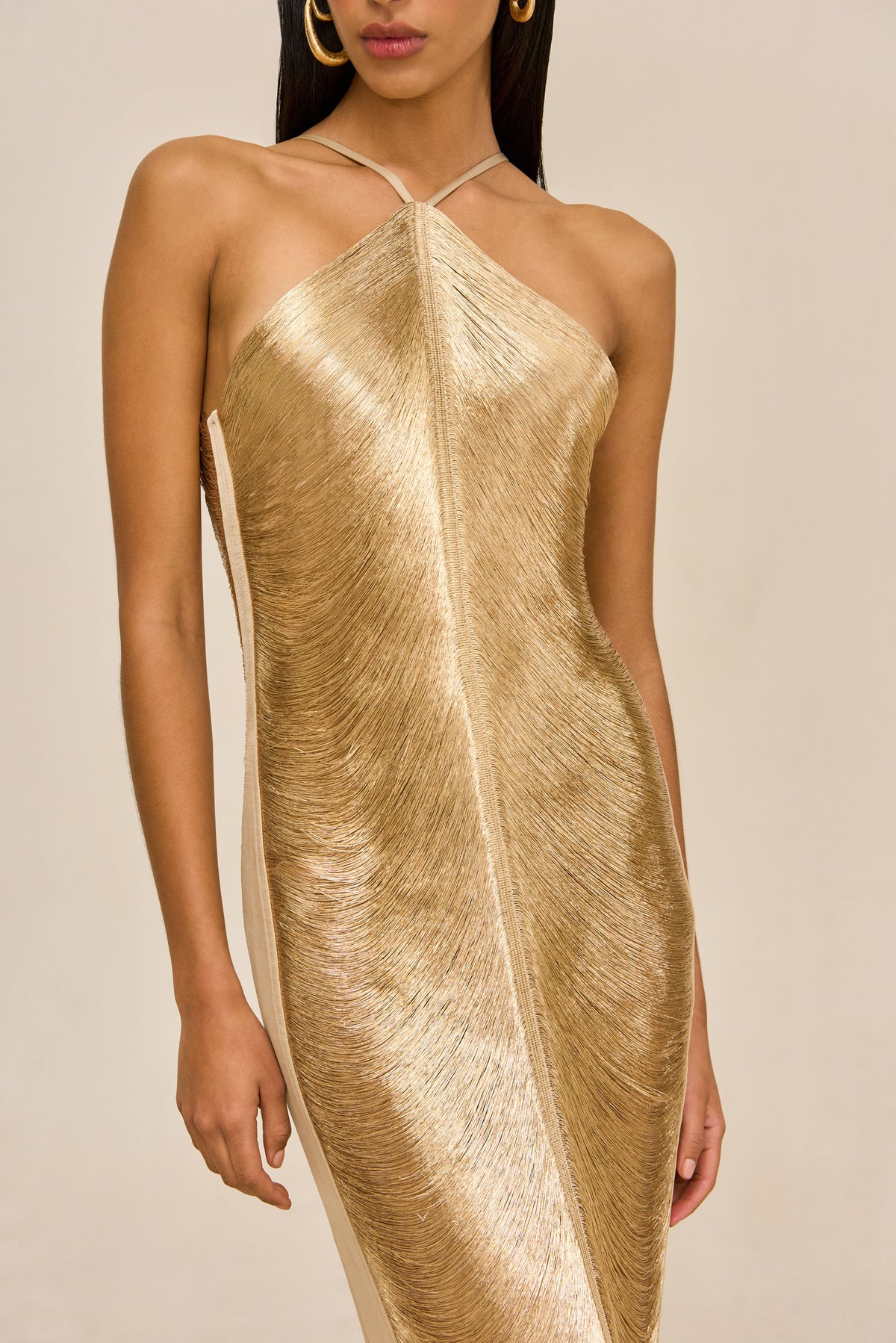 RENATA GOWN - LIGHT GOLD