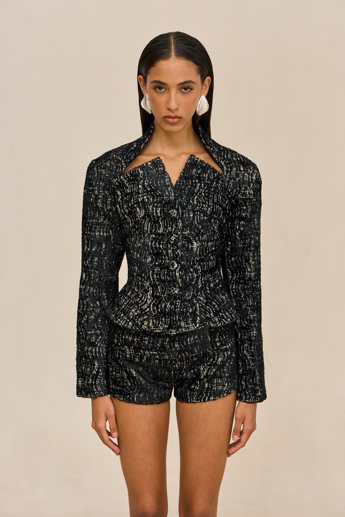 NOUVEAU JACKET - BLACK MULTI
