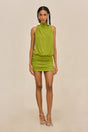MAELLE DRESS - CHIVE