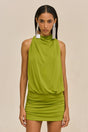 MAELLE DRESS - CHIVE