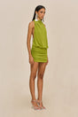 MAELLE DRESS - CHIVE