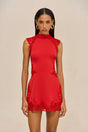 RITI DRESS - VERMILION