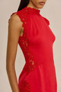RITI DRESS - VERMILION