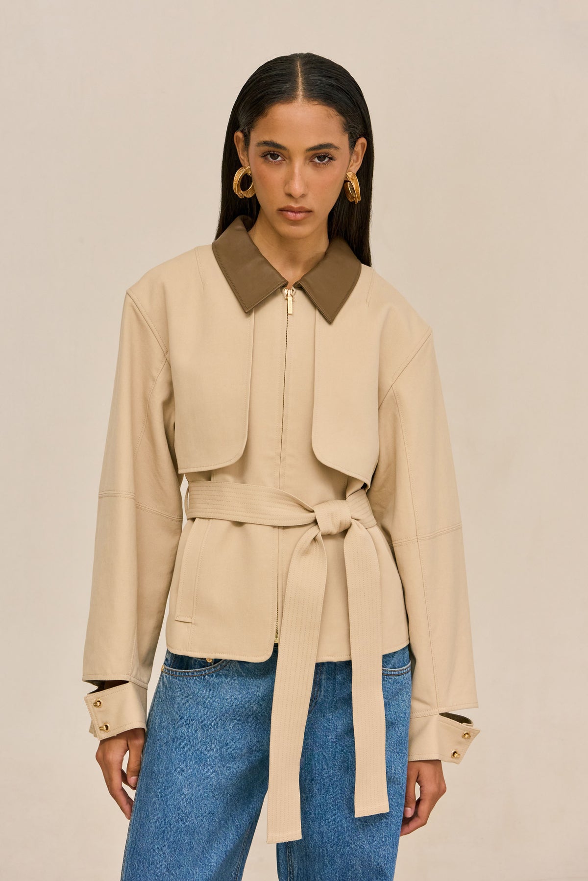 AMYRA JACKET - QUAIL