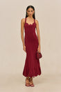 BATISTA KNIT DRESS - WINTER PLUM