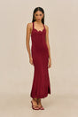 BATISTA KNIT DRESS - WINTER PLUM
