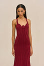 BATISTA KNIT DRESS - WINTER PLUM