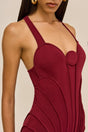BATISTA KNIT DRESS - WINTER PLUM