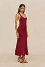 BATISTA KNIT DRESS - WINTER PLUM