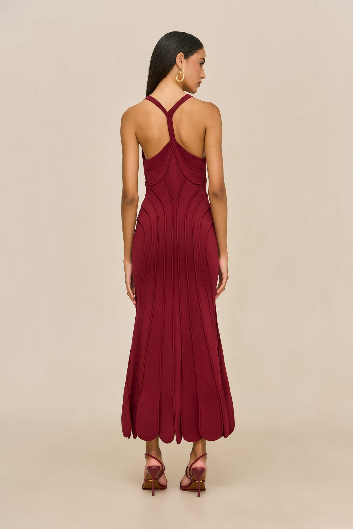 BATISTA KNIT DRESS - WINTER PLUM