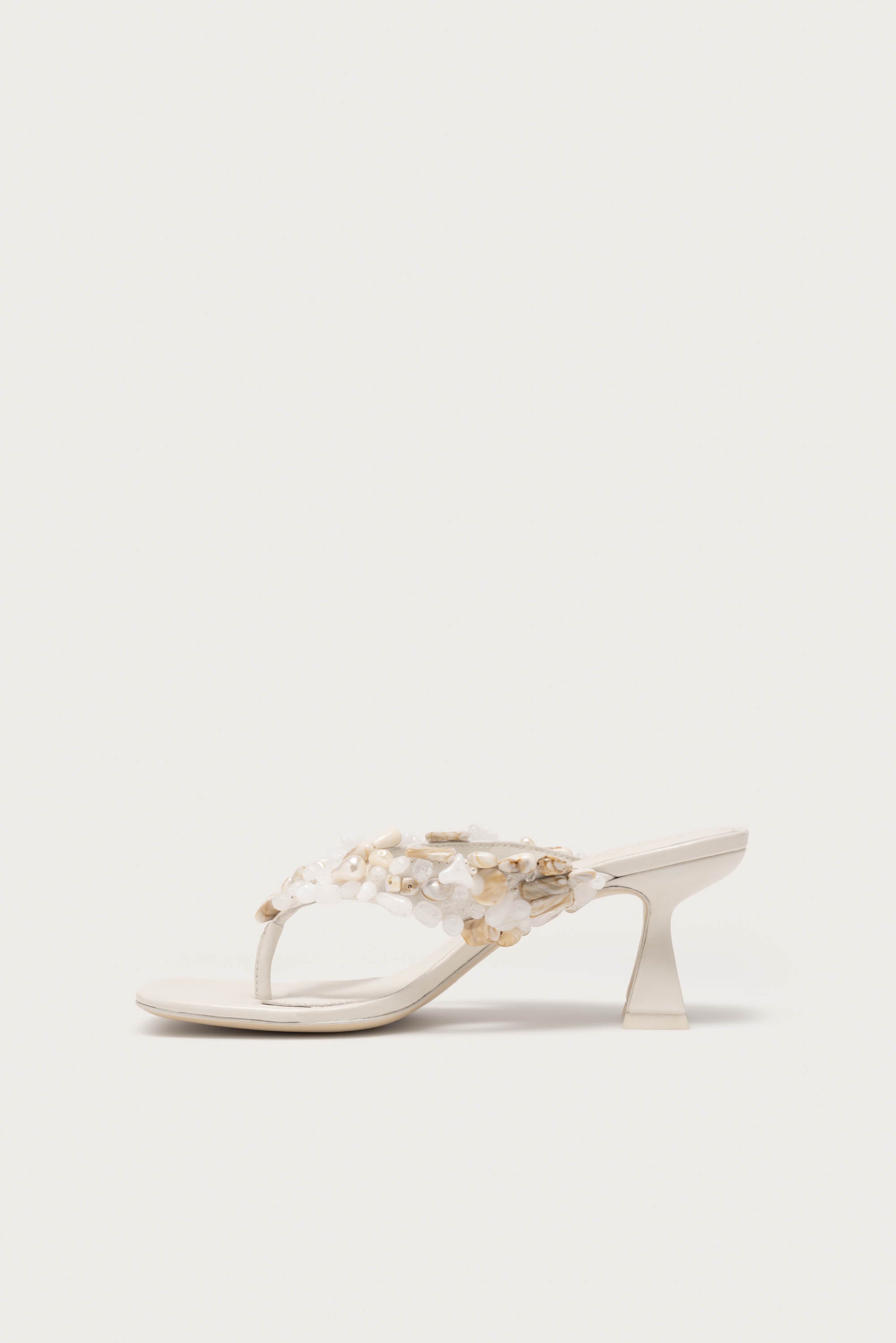 ABI SANDAL - ANTIQUE WHITE