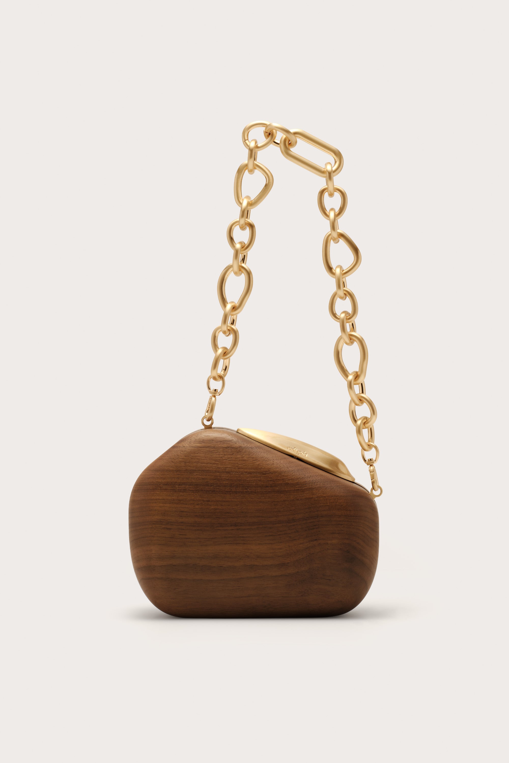 ALTHEA CLUTCH - WALNUT