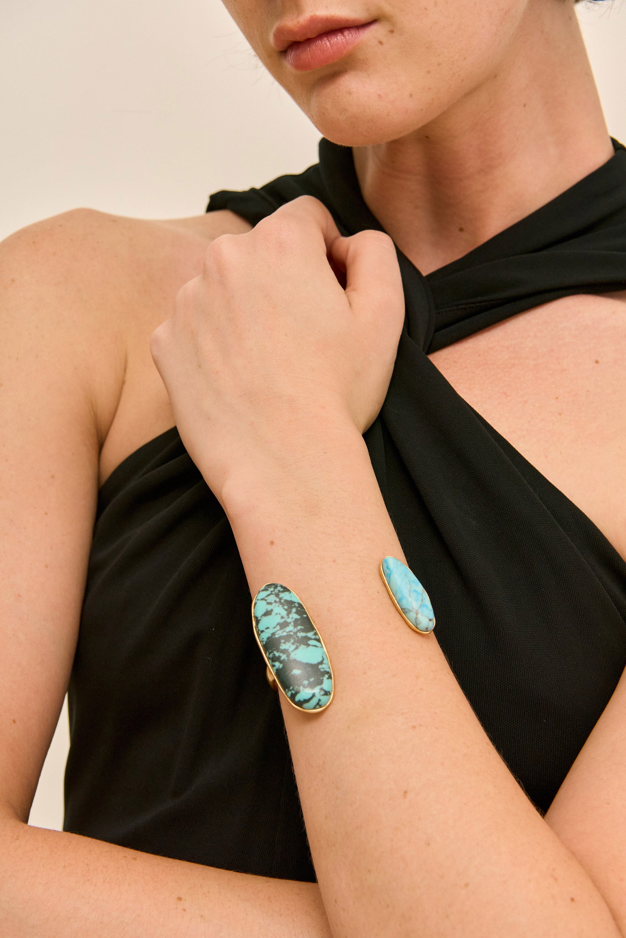 AMI CUFF - TURQUOISE MULTI
