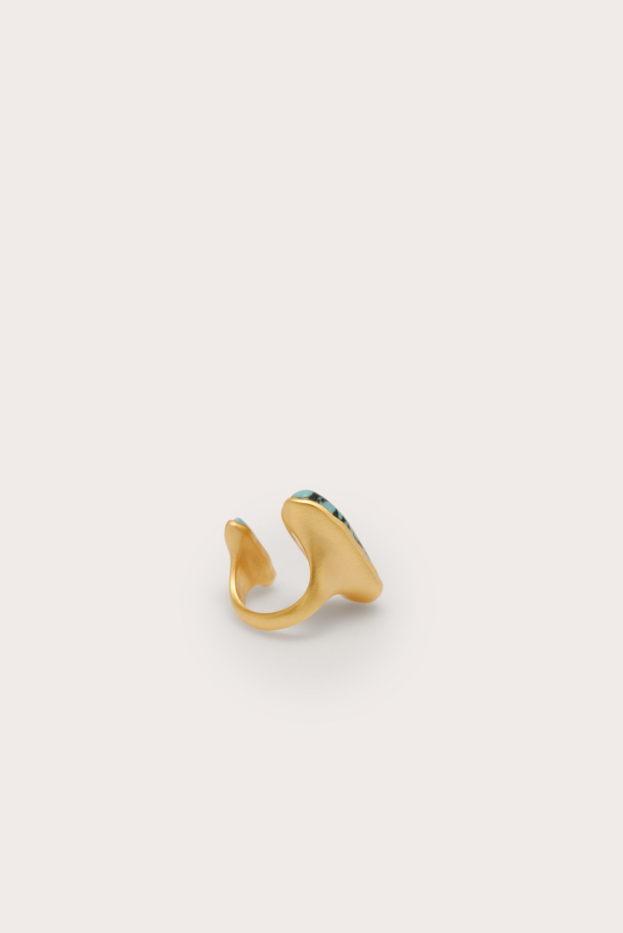 AMI MINI RING - TURQUOISE MULTI
