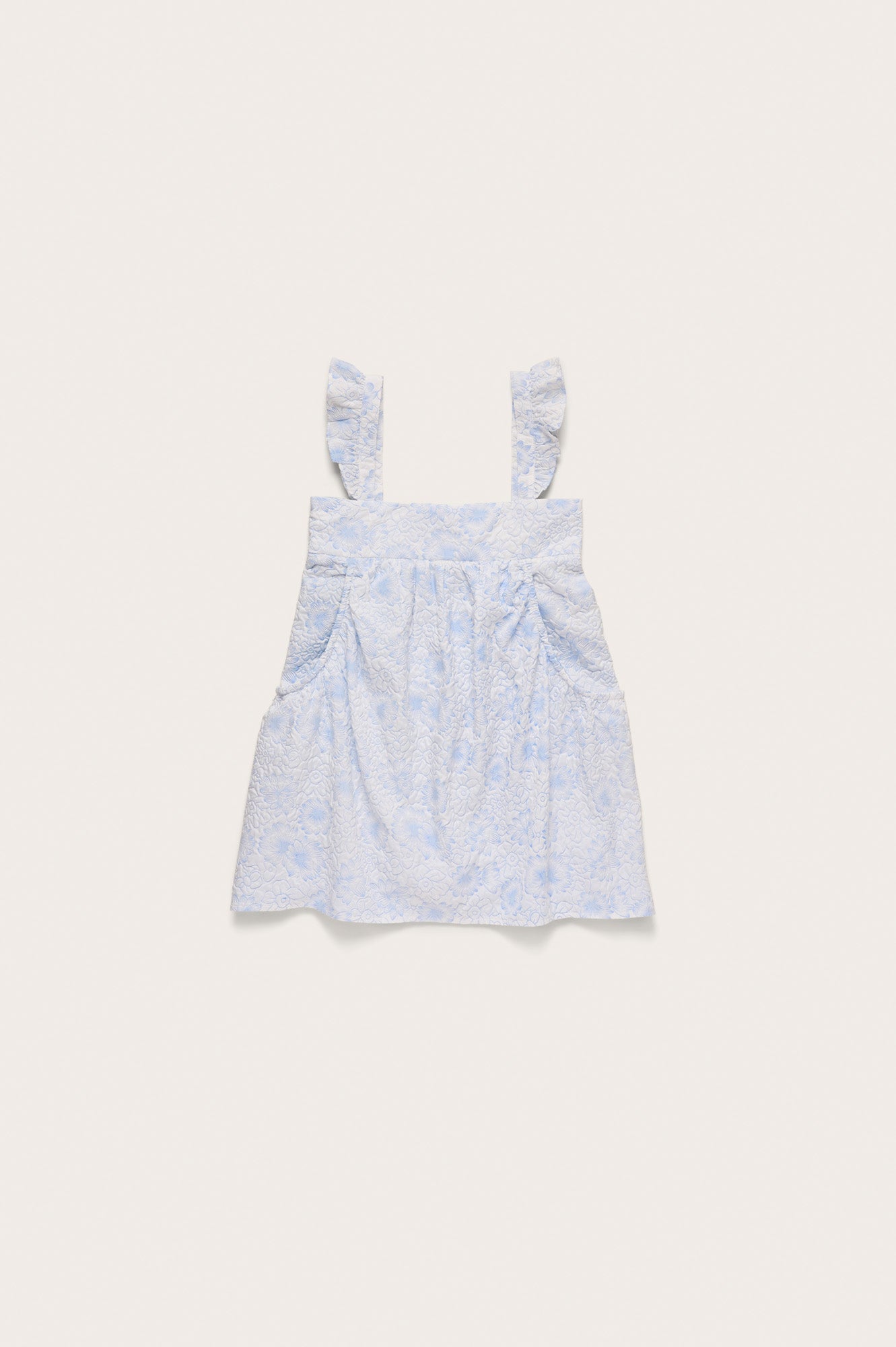 KIDS AMBRIA DRESS - COASTAL FLORAL PRINT