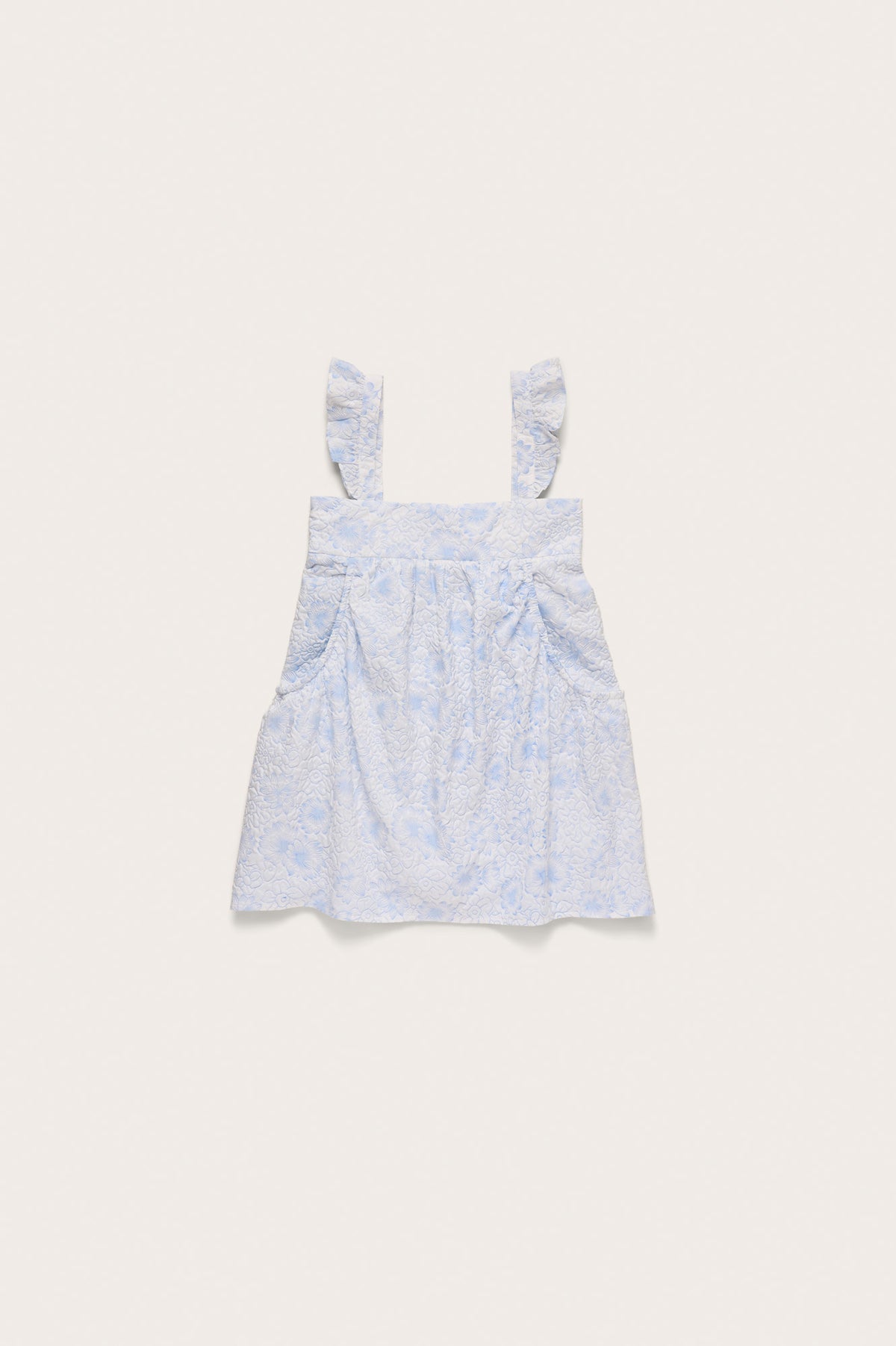 KIDS AMBRIA DRESS - COASTAL FLORAL PRINT
