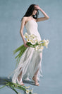 AMBROSINE DRESS - OFF WHITE