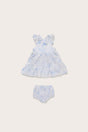 BABY AUBREE DRESS & BLOOMER - COASTAL FLORAL PRINT