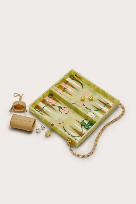 THE BACKGAMMON CLUTCH - DOMINGA