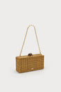 THE BACKGAMMON CLUTCH - NATURAL INA