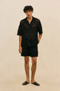 CRETA CROCHET SHORT - BLACK