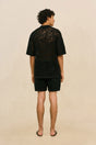 CRETA CROCHET SHORT - BLACK