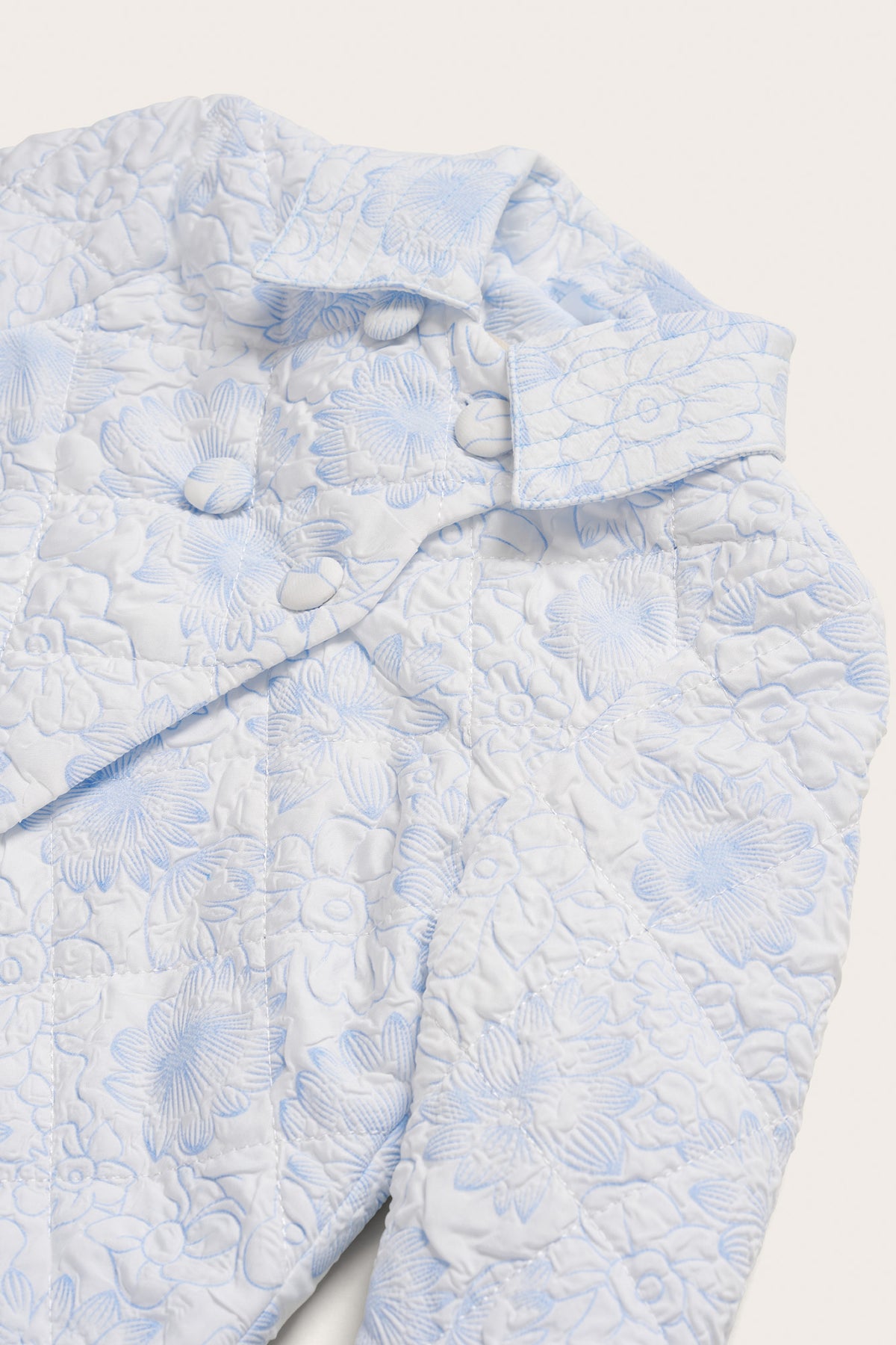 BABY ADLINA COAT - COASTAL FLORAL PRINT